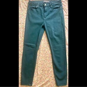 Just USA Turquoise Straight Jeans